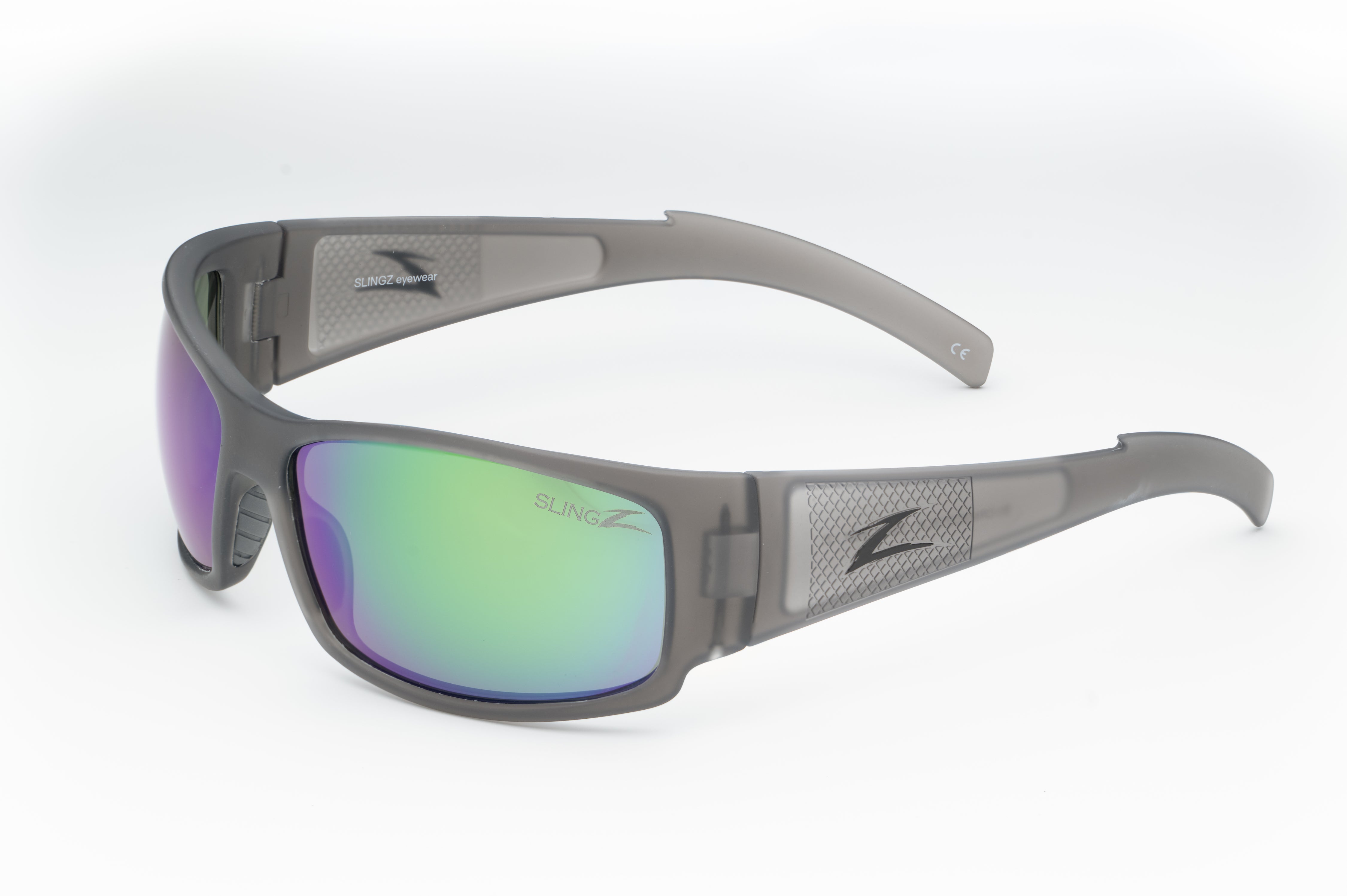 Coral Reef Z1 - Jade-Slingz Eyewear-Translucent Gunmetal-Slingz Eyewear-Floating Sunglasses-Ocean Designed